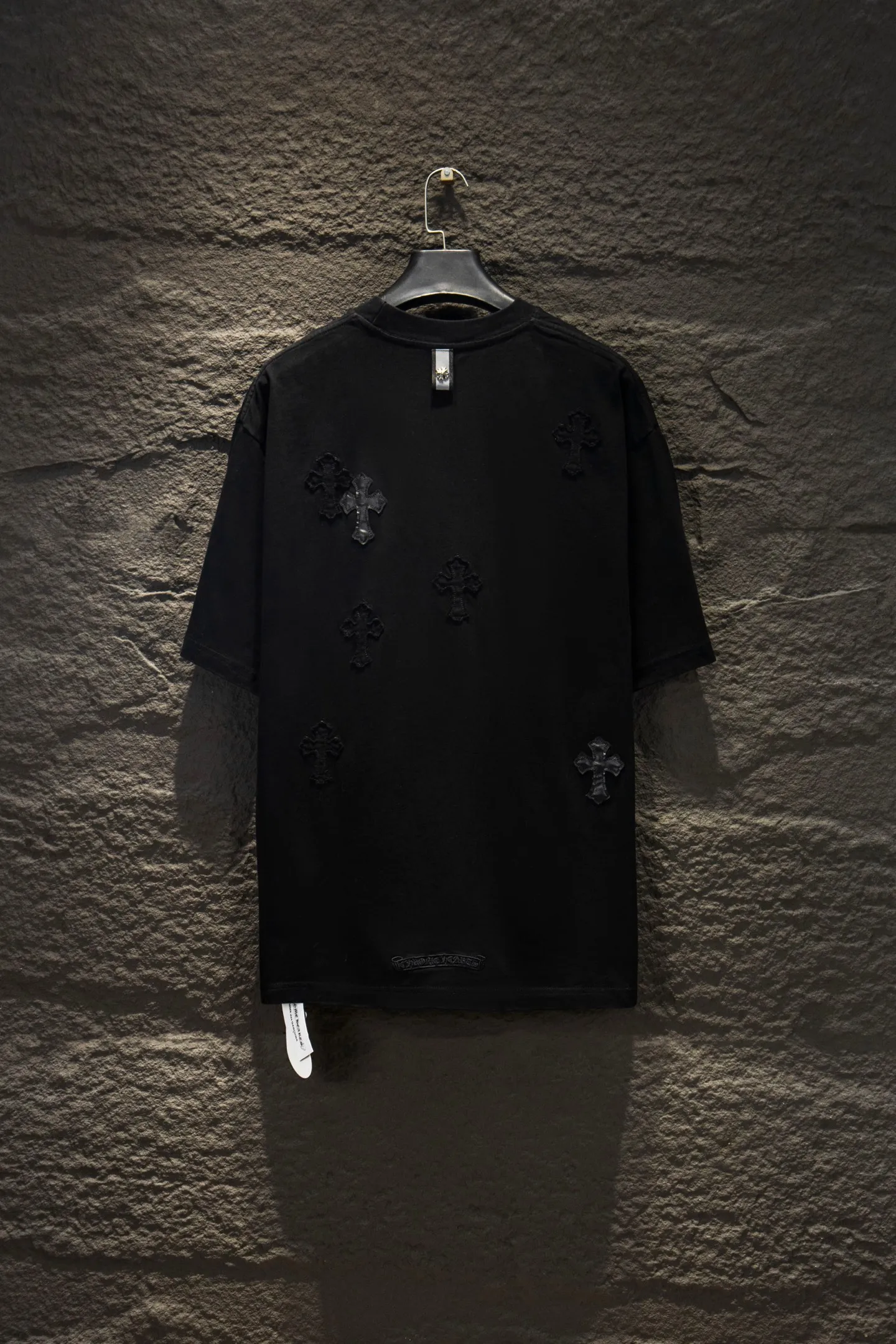 ：7293# 🆕Chrome hearts os ， nice✔️ ⚠️100% 32 ， ， ， ！！ ， ！ # 2 ， ； 。 oversize ， ！ ， ！ “ ” 💏 :Black White Size:S M L XL